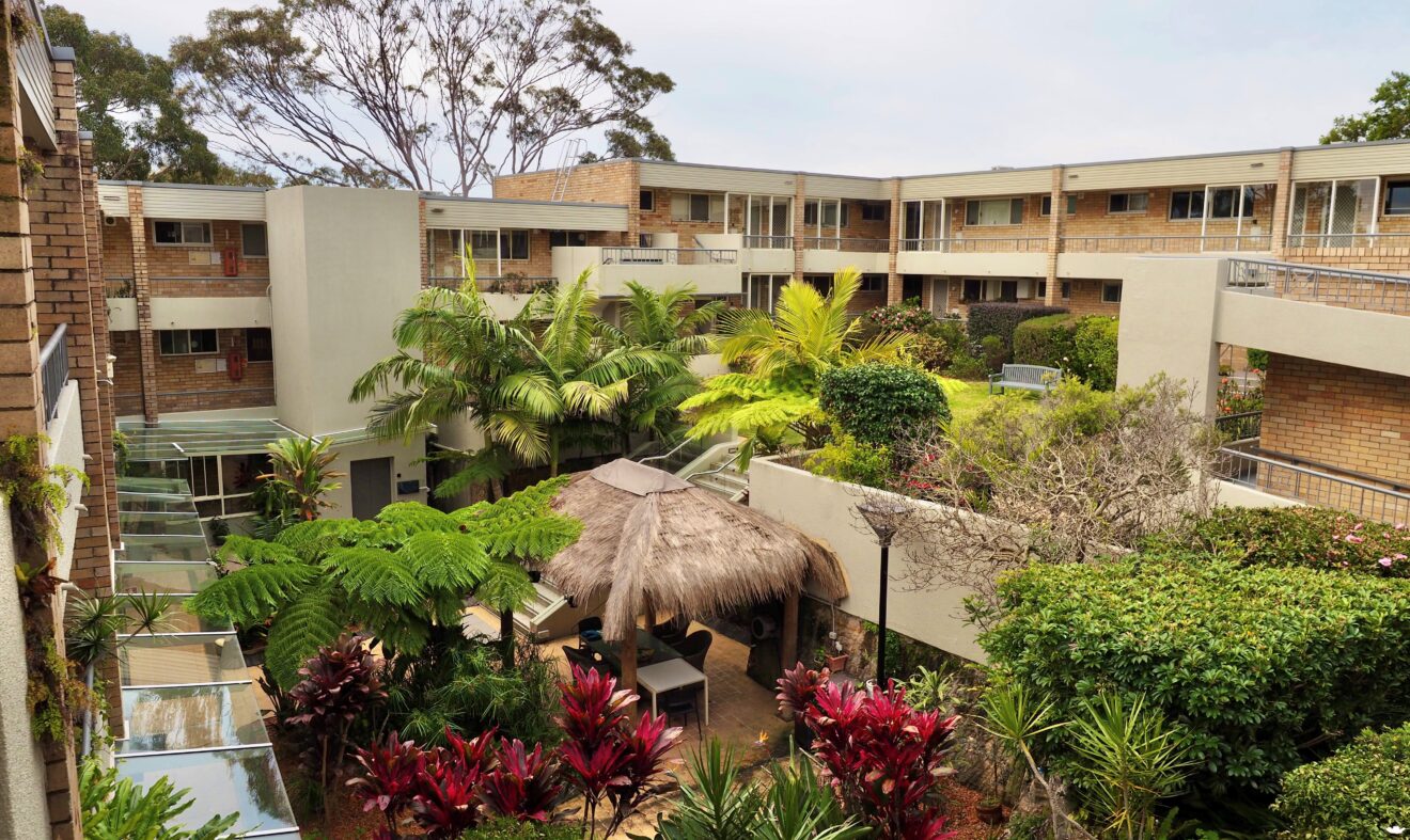 Maroubra Garden Area including Bali Hut